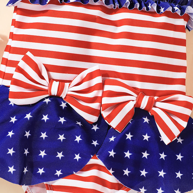 fourth of july toddler bathing suits