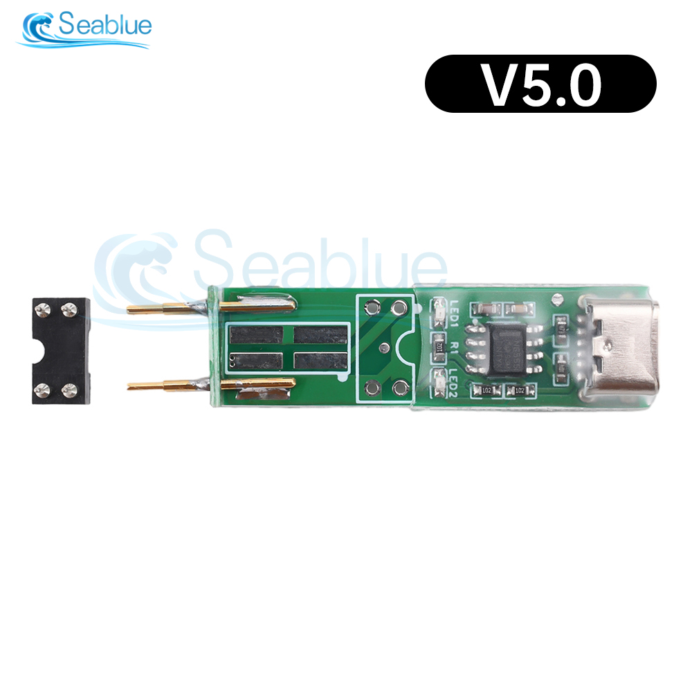 Optocoupler tester online testing tool 4 Pin optocoupler test board electronic repair specific Type-c/Microb interface: Orange