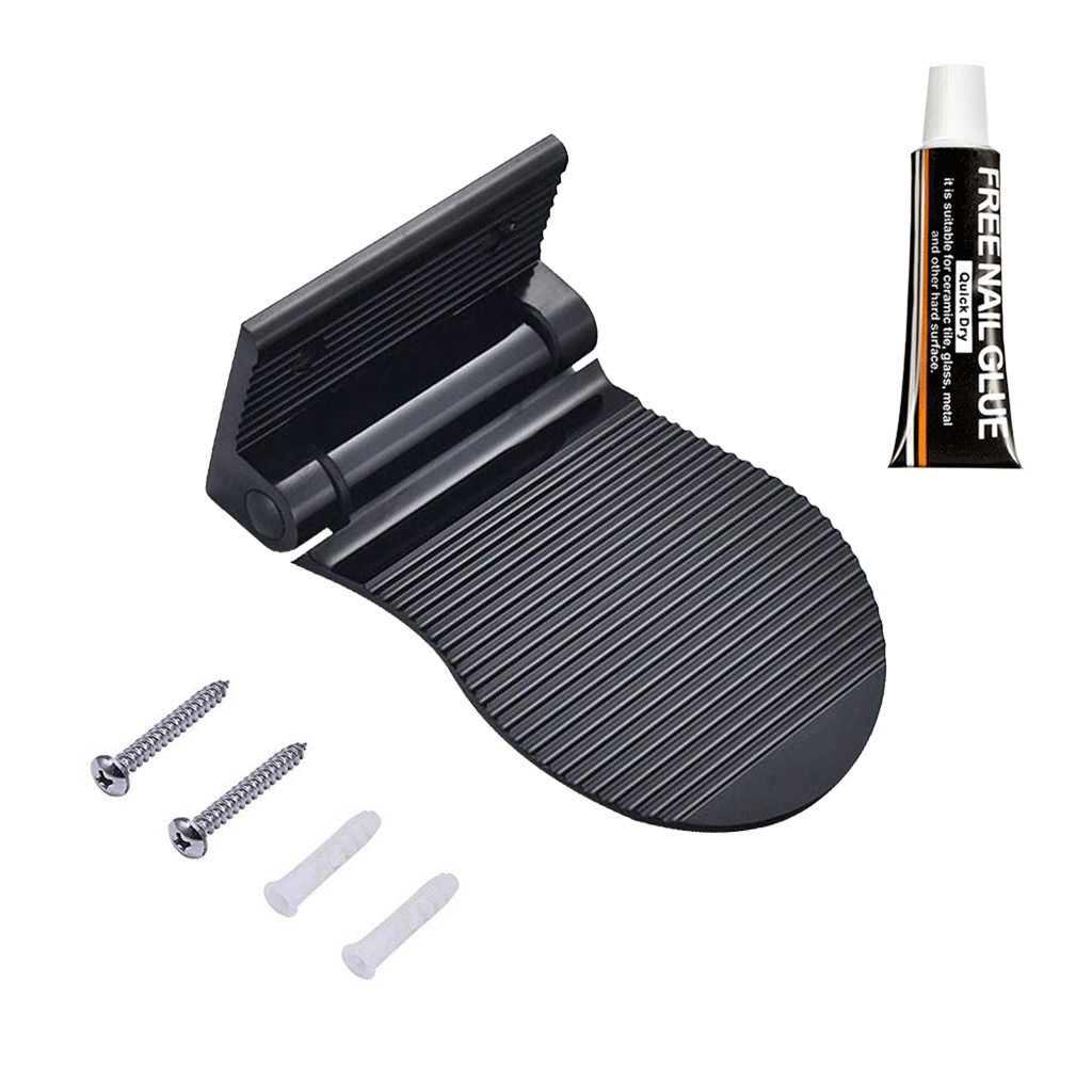 Shower Step- Aluminum Alloy Bathroom Foot Rest Shower Shaving Foot Rest Step Shower Step Leg Aid for Home Hotel Bathroom Use
