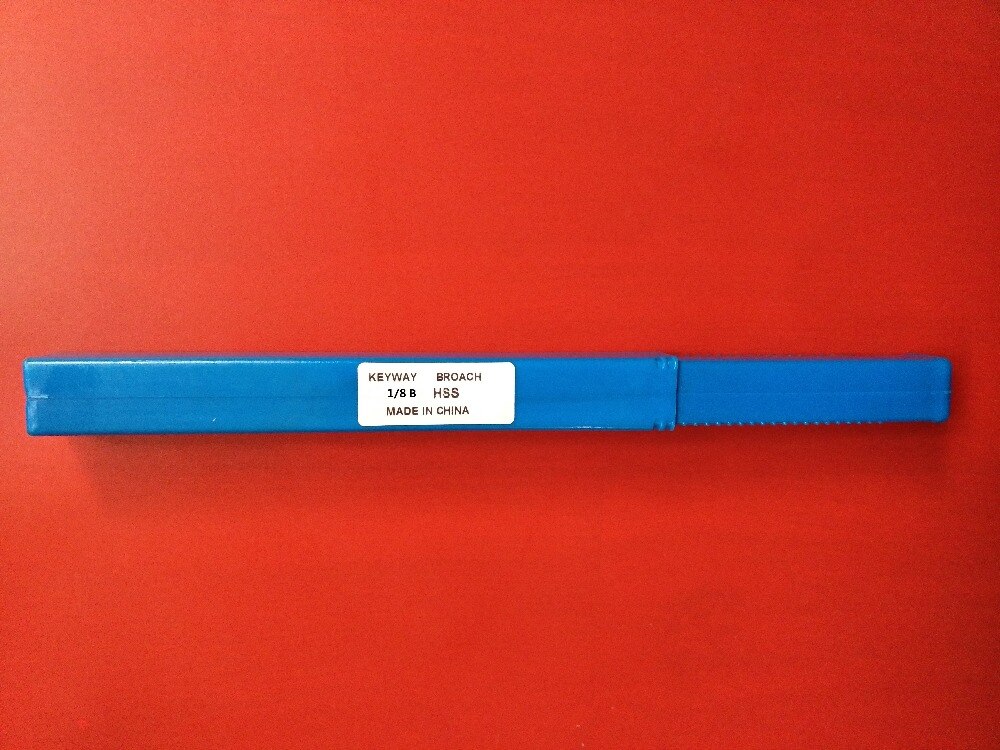 Outil de découpe pour Machine CNC, broche de clé HSS de Type poussoir 1/8 B