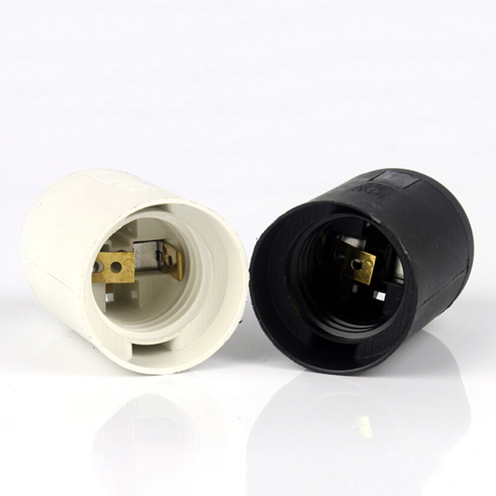 1 pièces E27 Alastic douille ampoule lampe support de lumière nouveauté petite vis lampe accessoires 2 couleurs disponibles