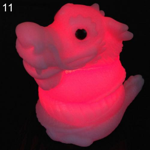 Led natlampe dekorere skrivebordslys batteri drøm sødt stjernetegn dyr farverig sovepære baby soveværelse armatur: Trække på