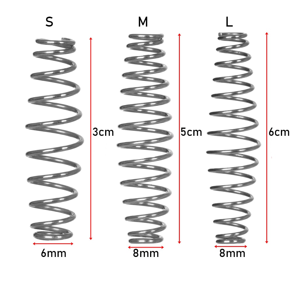 1pcs High Elasticity Steel Compression Spring Gardening Scissors Accessories Pruning Tool 3 Sizes Hand Tools Parts