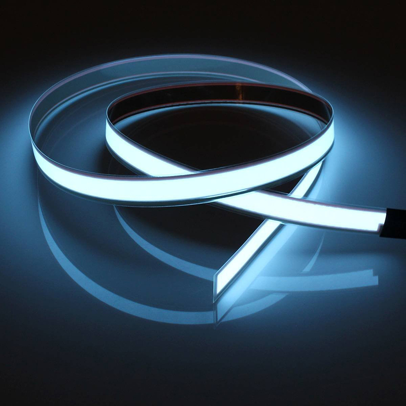 1M Neon Draad El Kabel Led Buis Met Batterij Doos Licht Guirlande Electroluminescent (El Wire) decoratie Voor Auto, Fiets, Auto, Chr