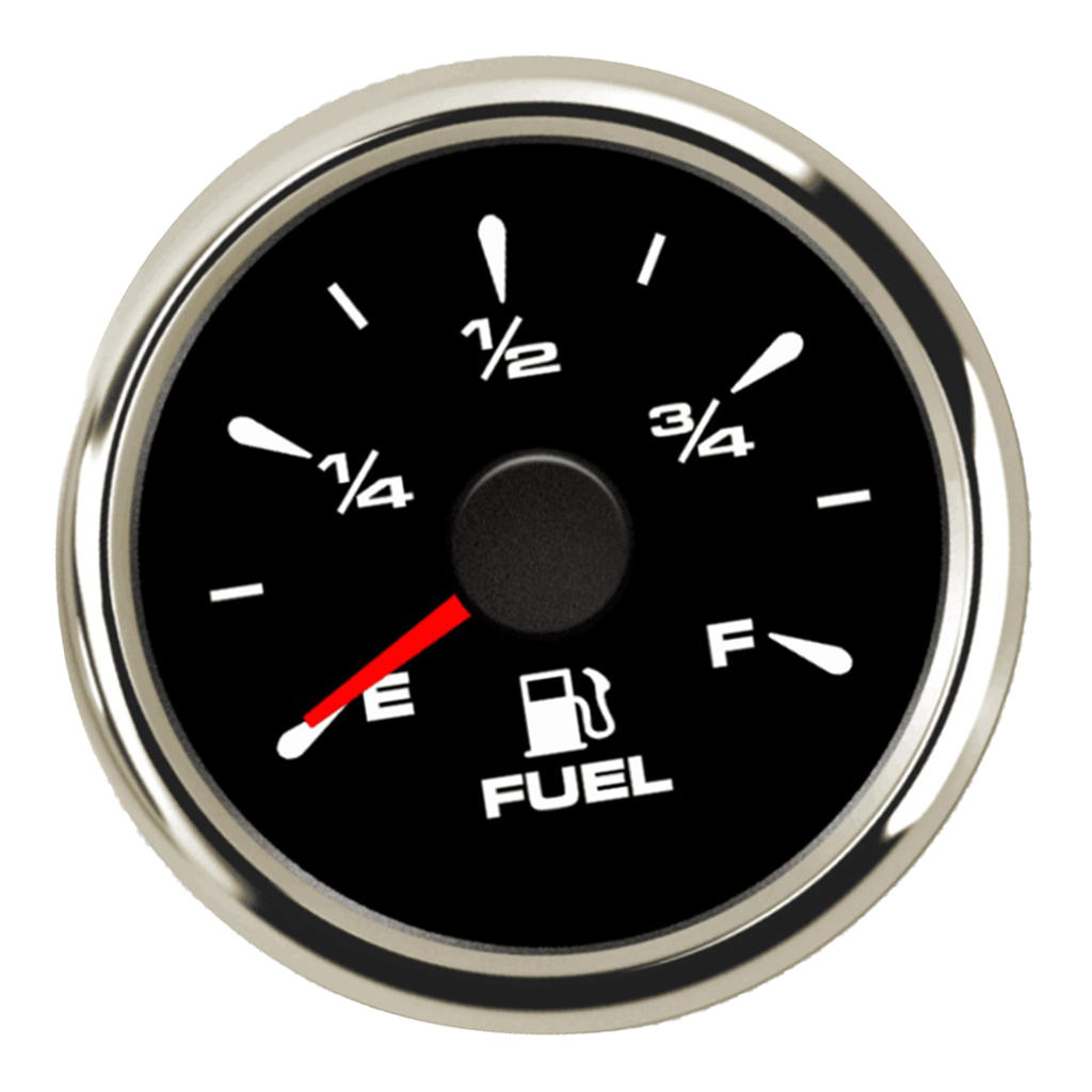 52mm Marine Boot Auto Tankanzeige Meter Wasserdicht Anzeige Gauge fit für 0 ~ 190ohm Fuel Level Sensor mit Hintergrundbeleuchtung 9-32V