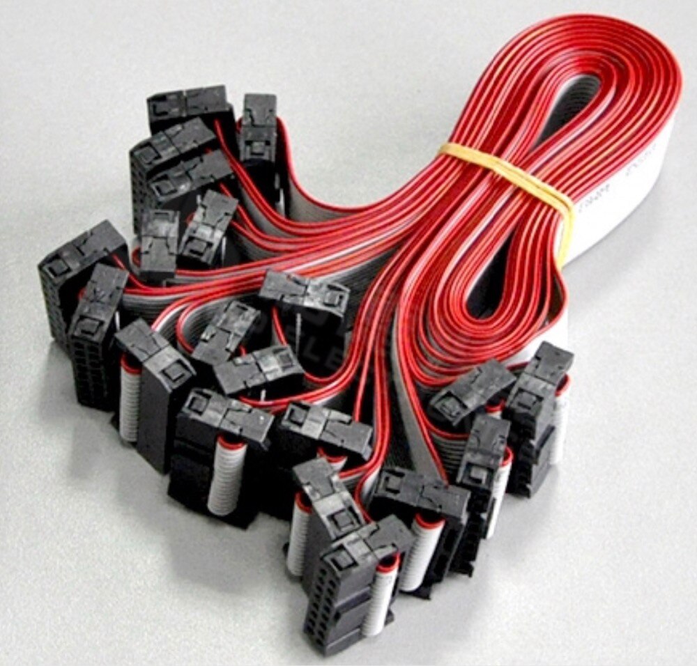 LED Display Use 16 Pin Flat Data Cable - 50cm Length