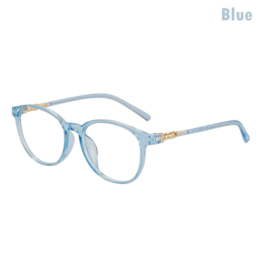 1Pcs Computer Gaming Glasses Anti Blue Ray Anti UV Blue Light Stop Blocking Smart Phone Transparent Len Eyewears Accessories: Style3-blue
