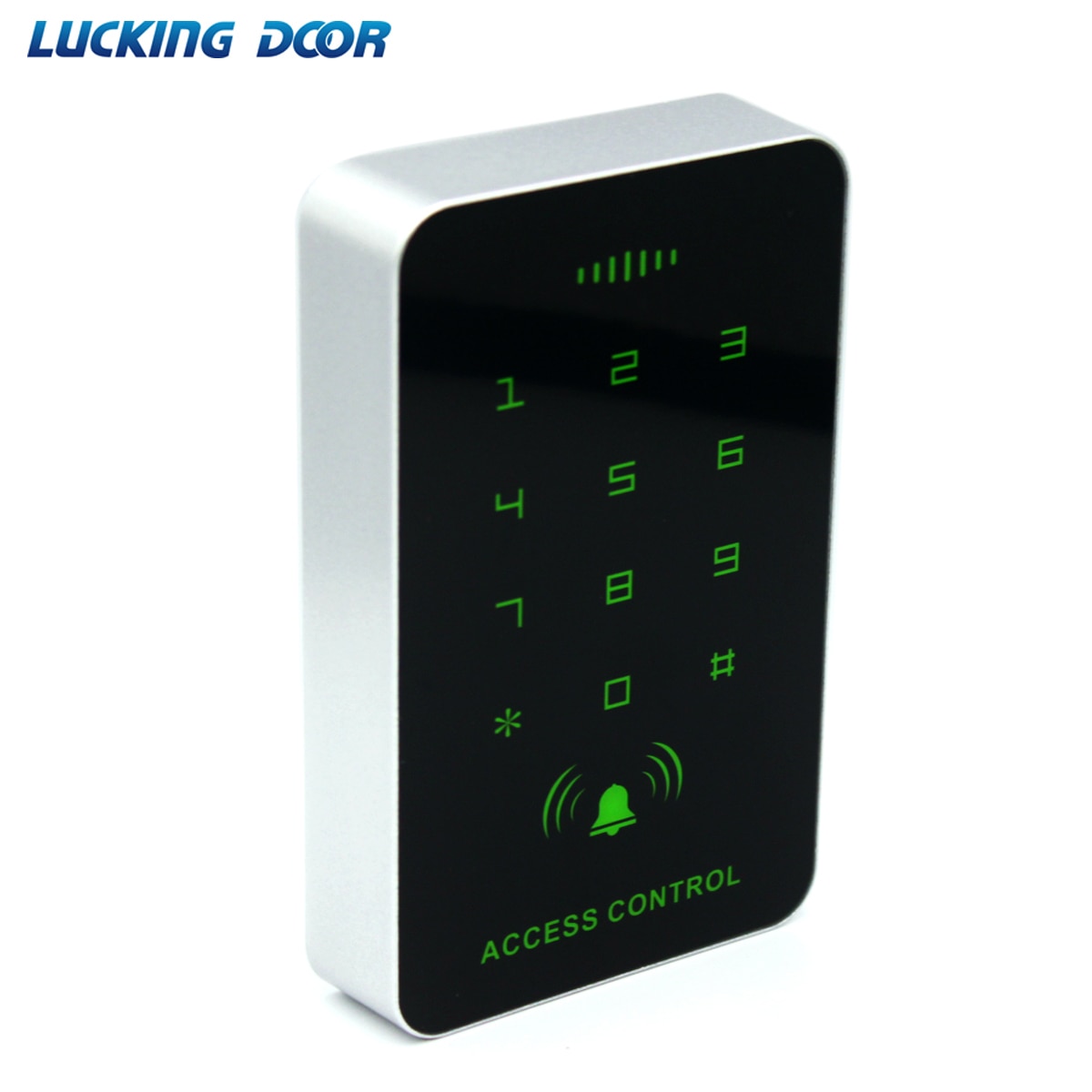 Backlight 1000 User Touch 125khz RFID Proximity Card Keypad Access Control reader Door Lock System electric lock gate opener