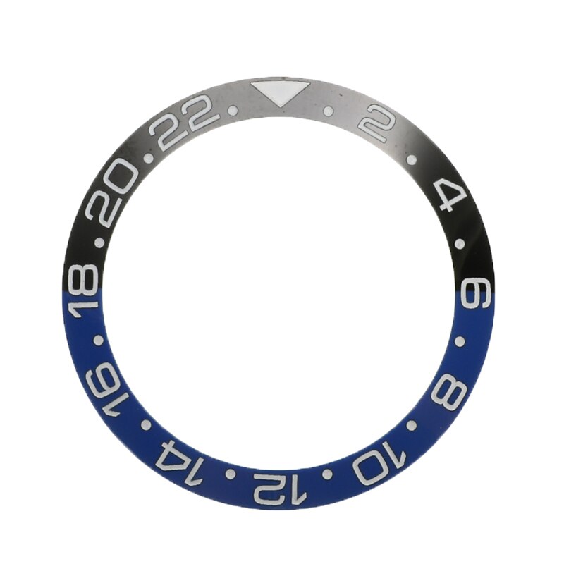 38Mm/38.5Mm Keramische Horloge Bezel Insert Inner Diameter 30.7Mm Voor Heren Horloge Gezicht Meerdere Stijlen Horloges vervangen Accessoires: Blue Black