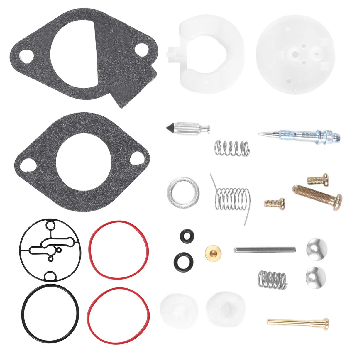 Rasenmäher-Vergaser-Reparatursatz, Vergaser-Umbauset für Briggs-Stratton 11 PS–19 PS 796184 Meisterüberholung für Nikki-Kohlenhydrate