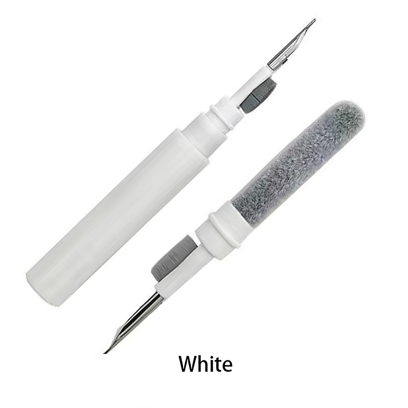 Multifunctionele hoofdtelefoonreinigingspennen Bluetooth-oortelefoonreinigingsgereedschap Telefoon PC Schermtoetsenbord Geïntegreerde reinigingsborstelset: zwart