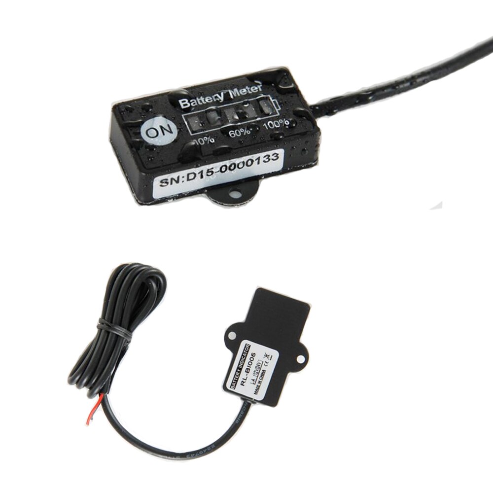 12V Polarlander Battery Fuel Gauge Indicator Voor 12V Lood-zuur Batterij Meter Sla Agm Gel Vrla Batterij pack