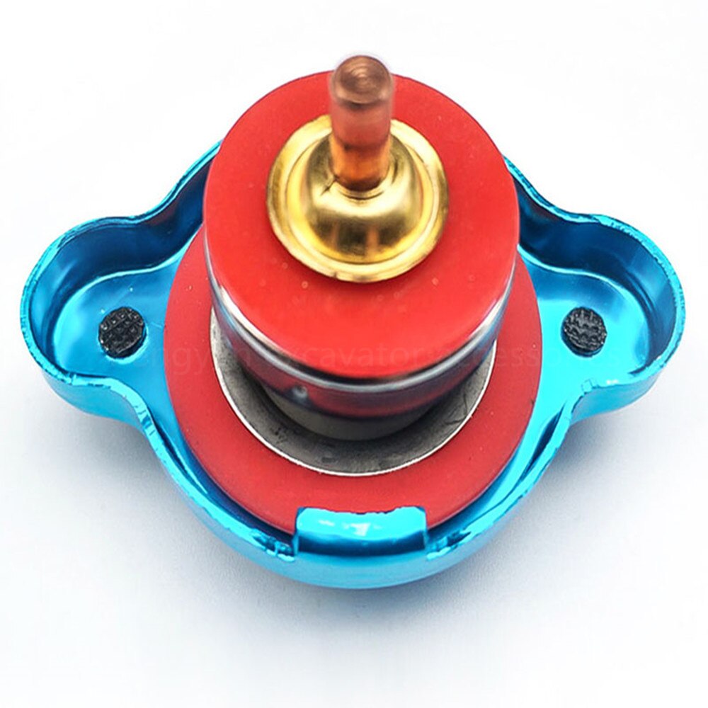 Universal water temperature meter with thermometer water tank cover for Komatsu Caterpillar Hitachi Kobelco Sany Doosan Excavato