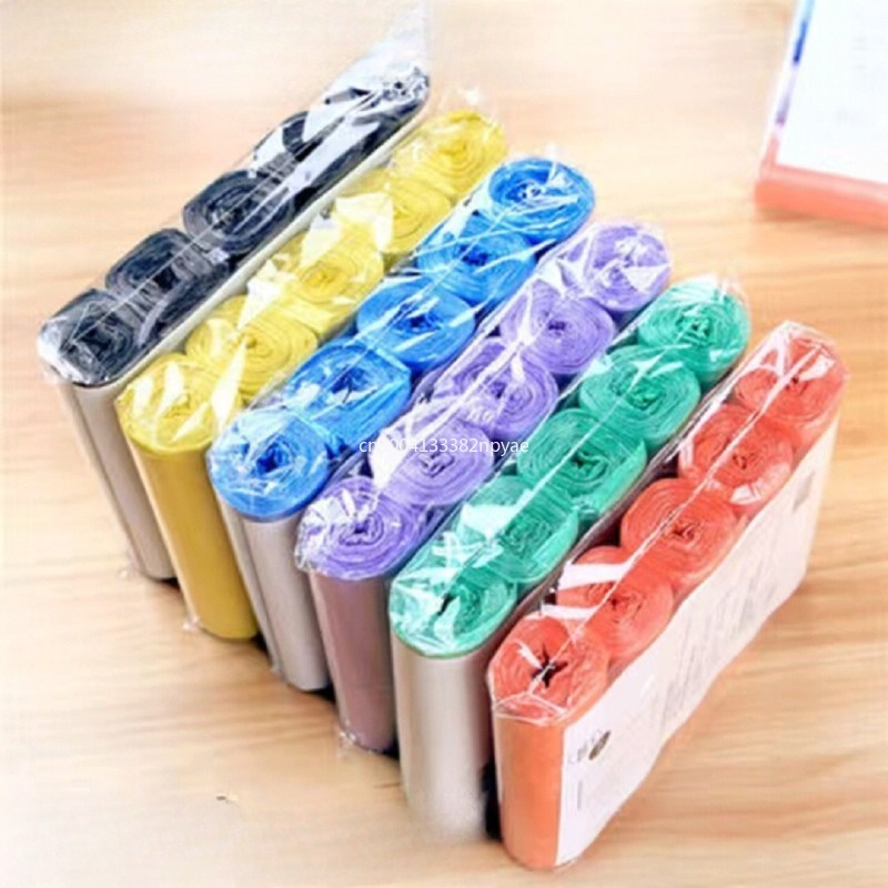 5 Rollen Huishoudelijke Wegwerp Vuilniszak Keuken Opslag Vuilniszakken Schoonmaken Afvalzak Plastic Zak Kleine Vuilniszakken