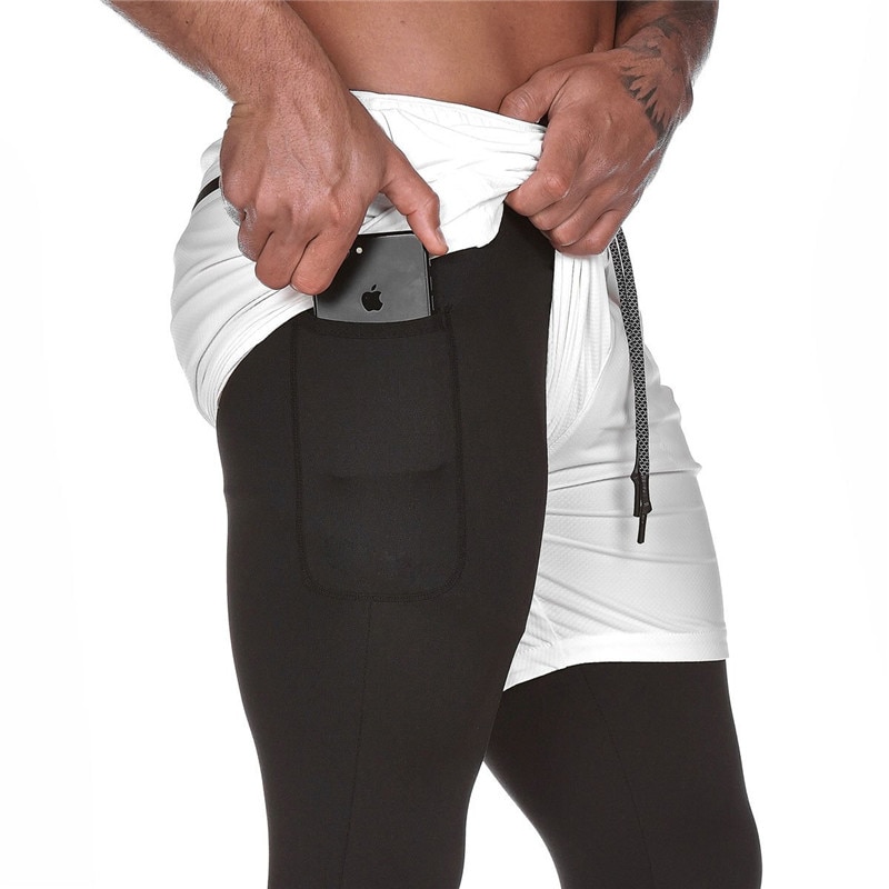Streetwear Mode Broek Zomer Mannen Fitness Broek Jogger Joggingbroek Fitness Bodybuilding Sportkleding