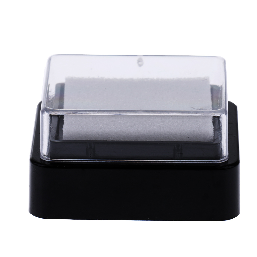 10 Stuks Blanco Geen Kleur Lege Stempelkussen Inkt Pad Voor Inkt Refill Diy Schilderen