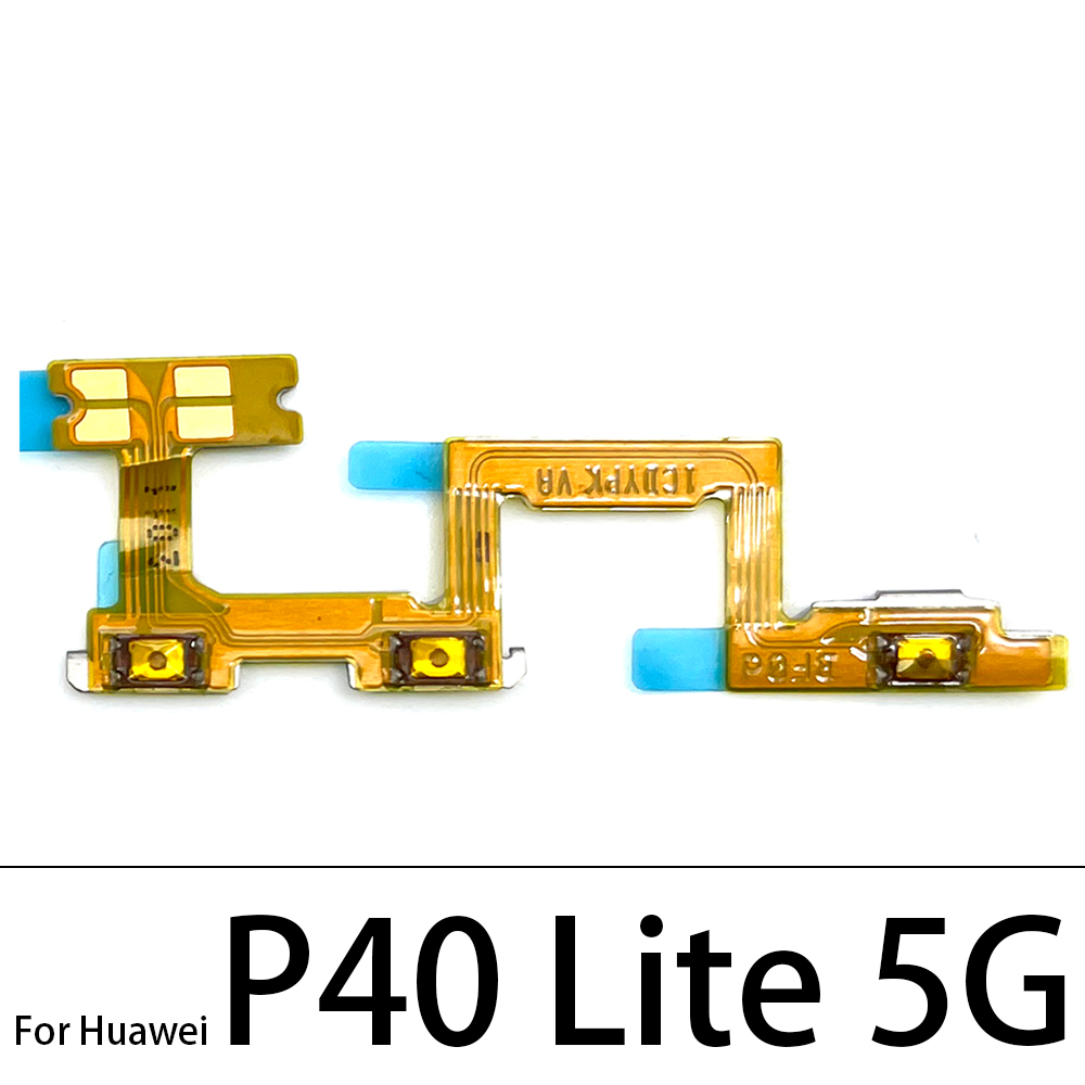 Nowy przycisk włączania zasilania przycisk boczny przycisk Flex Cable dla Huawei P8 P9 P10 P20 P30 P40 Lite E 5G Pro Plus 2016: P40 Lite 5G