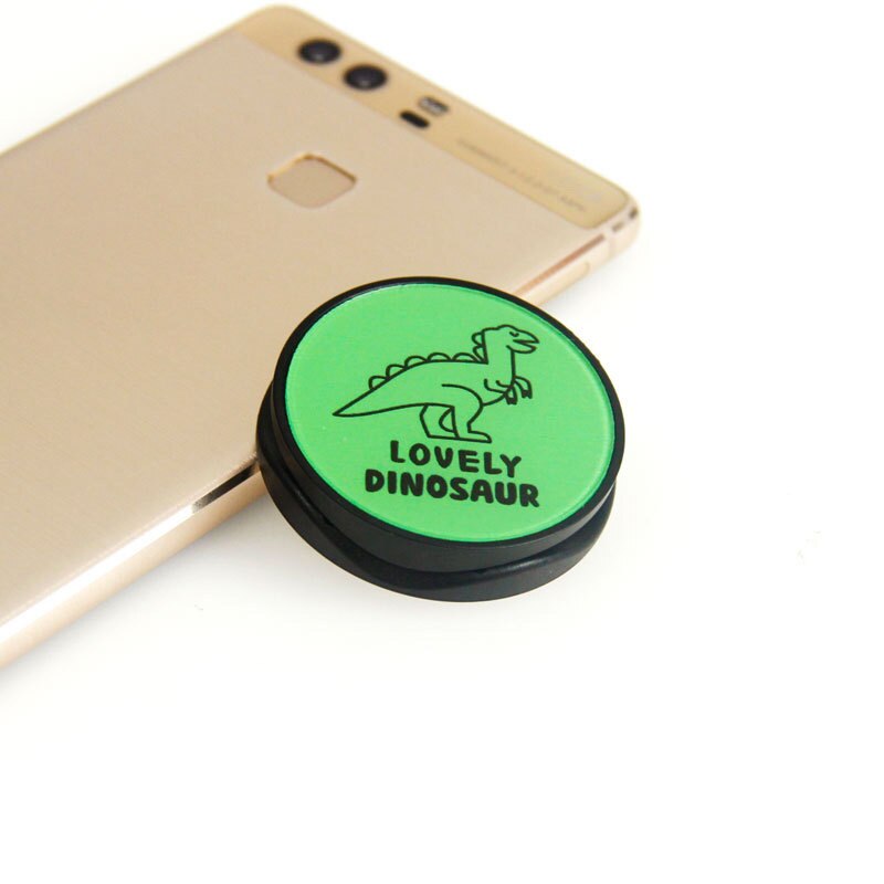 Cute Cartoon Round Universal Expanding Stand Grip Finger Ring Holder Mobile Phone Folding Bracket For iPhone 8 7 X XR XS MAX: 9