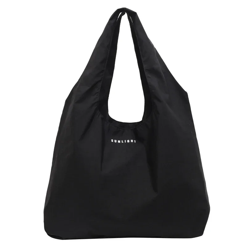 Vrijetijdstas voor dames schoudertas Tote Bag met grote capaciteit Klasse Woon-werkverkeer Winkelen Canvaspakket (18) Tot ien Sierraмут: Black