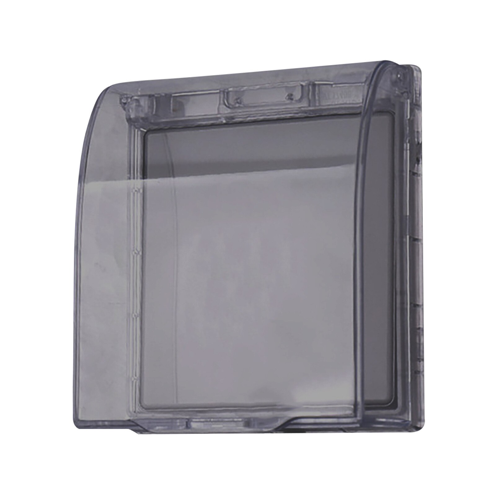 Caja impermeable autoadhesiva para enchufe eléctrico, cubierta de protección para interruptor de baño, a prueba de salpicaduras, tipo 86: Negro