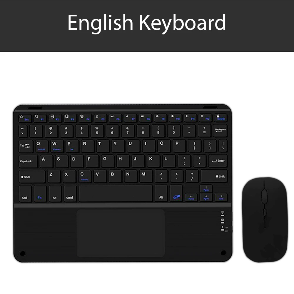 Bluetooth Wireless Keyboard General Android IOS Windows Keyboard and Mouse Extra Long Standby IPad 11th 10 Inch Tablet Keyboard: Other