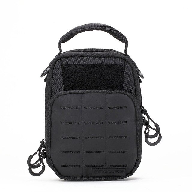 NITECORE NDP10 NDP20 NUP10 NUP20 NUP30 Utility Pouch Multifunctional Daily Pouch Portable Outdoor bag for flashlights Tools: NDP10 black