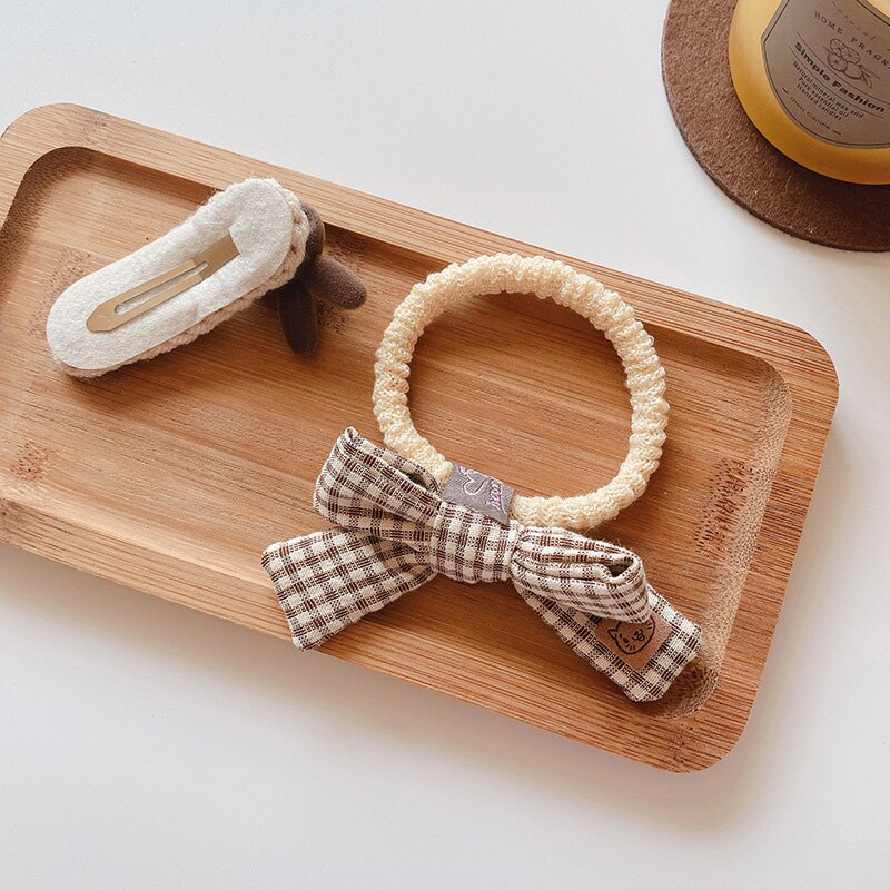 Handgemaakte Baby Meisje Haarspelden Kids Hoofddeksels Wollen Gehaakte Baby Haar Clips Baby Haar Accessoires Meisjes Haarspeld Kinderen