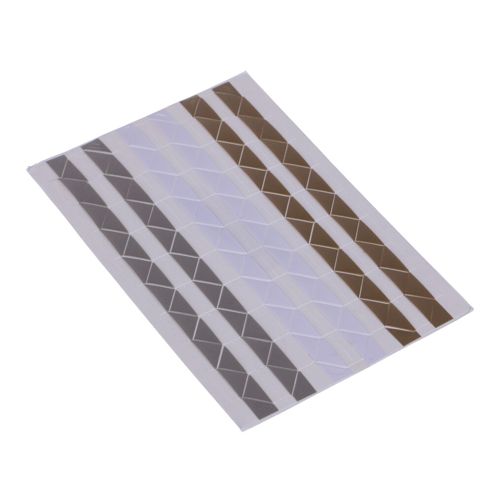 Foto Bescherming Hoek Craft Lijm Plakken Album Frame Hoek Sticker Mode Diy Pvc: Light Grey