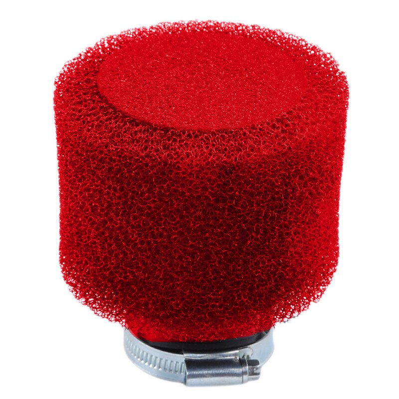 Esponja para filtro de aire de espuma con cuello y curvatura de 35mm, Scooter Dirt Pit Bike, accesorios para motocicleta, piezas