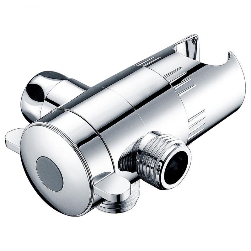 3 Way Luxury Shower Combo System Multi Function Switch Adapter Valve Shower T-shaped Water Trap: With socket