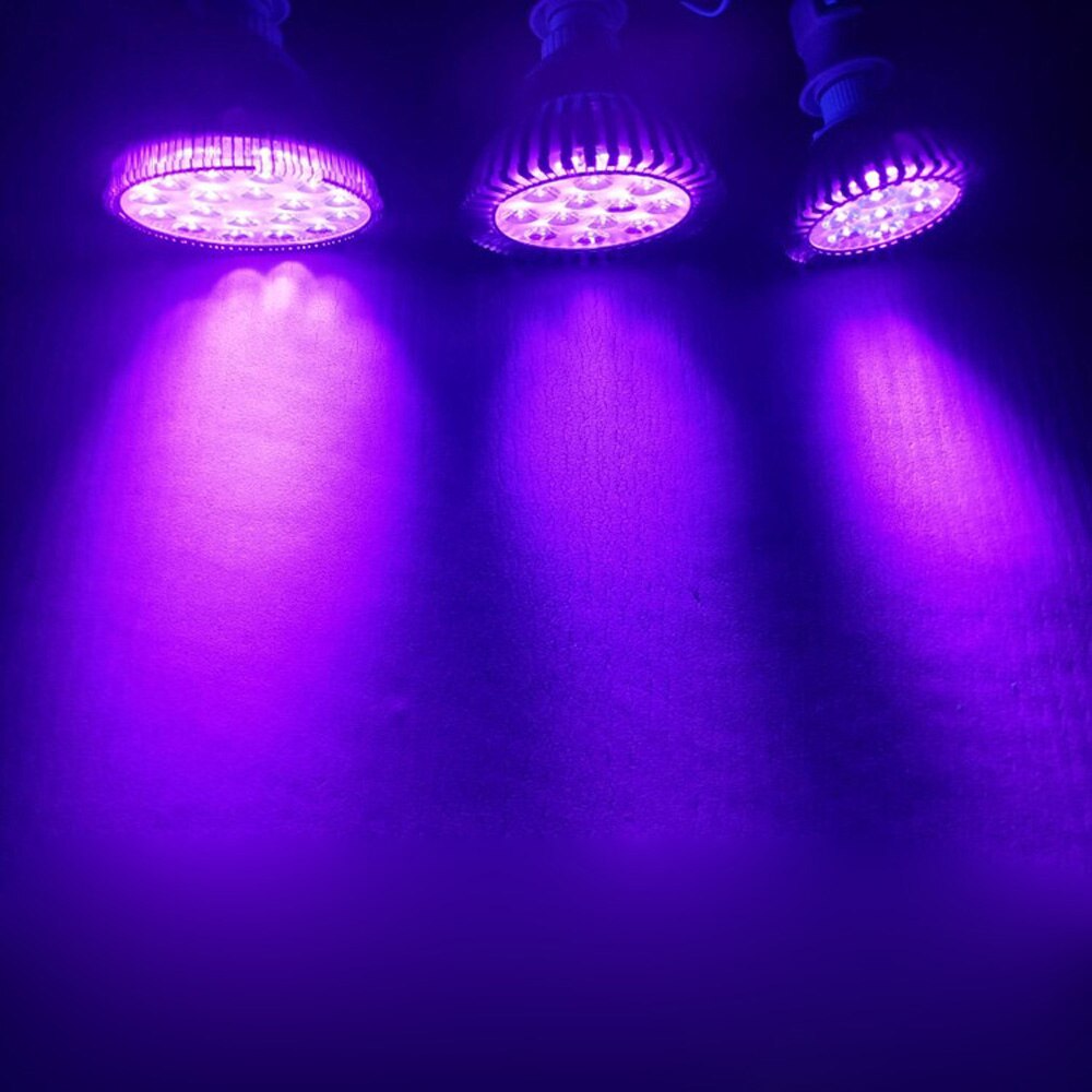 Lámpara de curado LED con pegamento UV, luz ultravioleta E27, 365nm, 405nm, 395nm, para pegamento sin sombras, resina verde fotosensible al aceite, impresión 3D