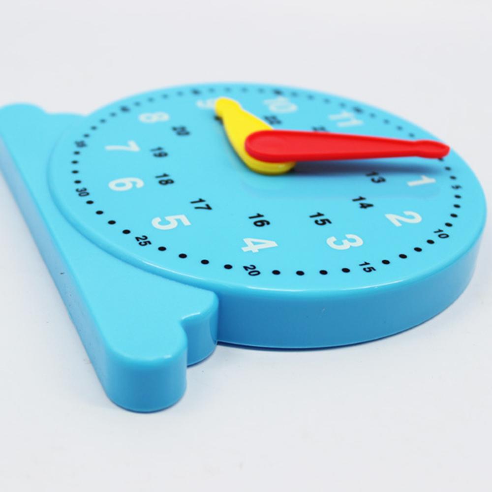 Nursery Kids Children Cognition Plastic Clock Educational Early Learning Toy