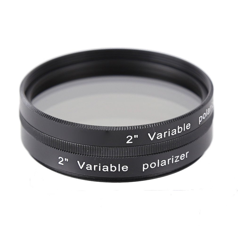 Filtre polarisant Variable pour télescope et oculaire, 1.25, 2 pouces, pour astronomie, monoculaire, excellente , F9147: 2 inch