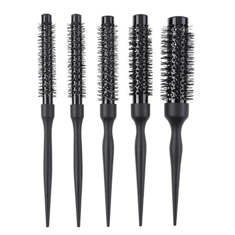 1pc Pro Wavy Curly Round Roll Hair Brush Salon tool Hairdress Beauty Comb Hairdressing Salon Styling Tool Barber Accessories