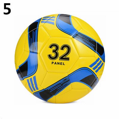 Märke a ++ standard fotboll boll pu fotboll bollar träningsbollar officiell storlek 3/ storlek 4/ storlek 5 fotboll: Gul 5