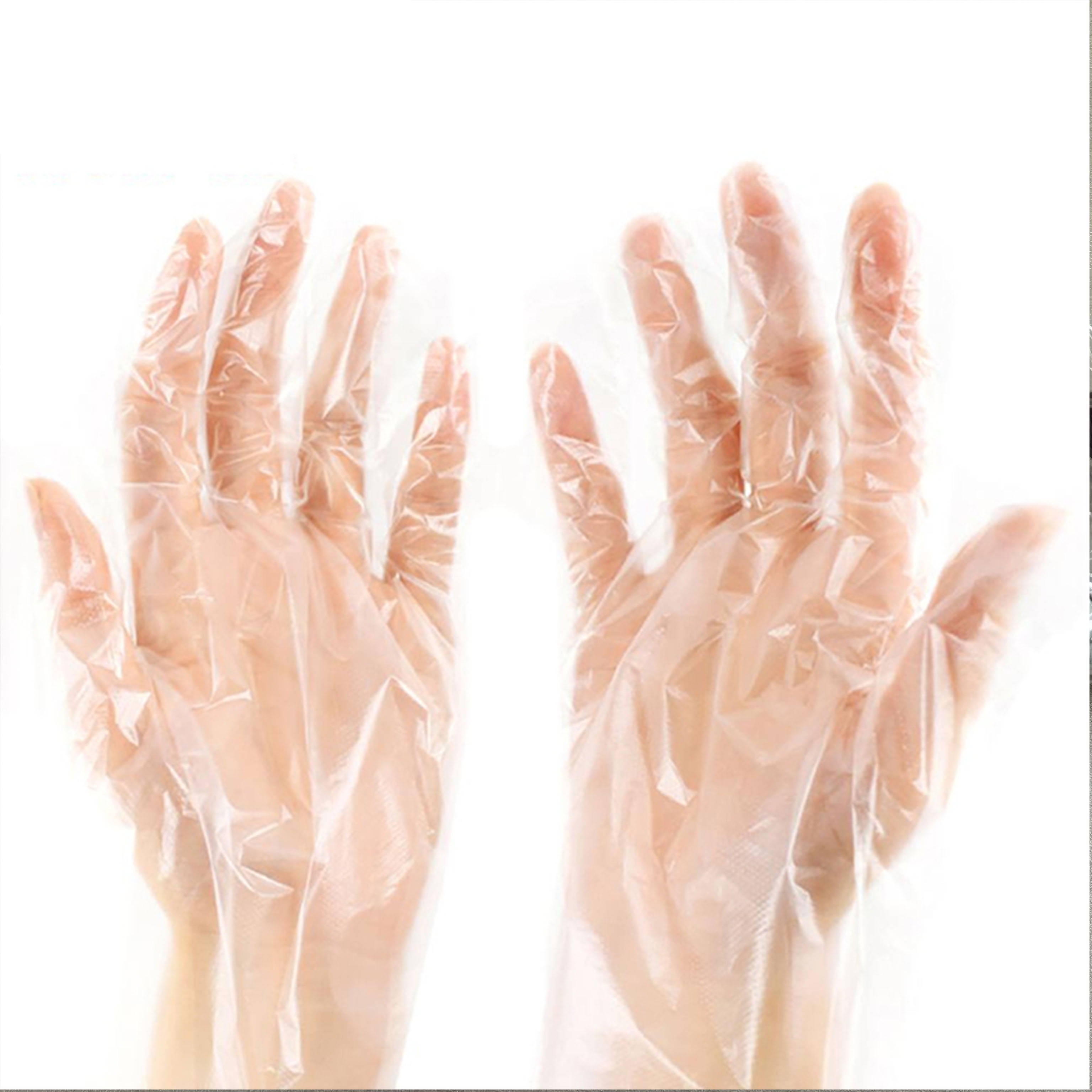 x1000 Guantes desechables de plástico para preparación de alimentos fruta y verdura, para cocina, restaurante.: 1000 unidades