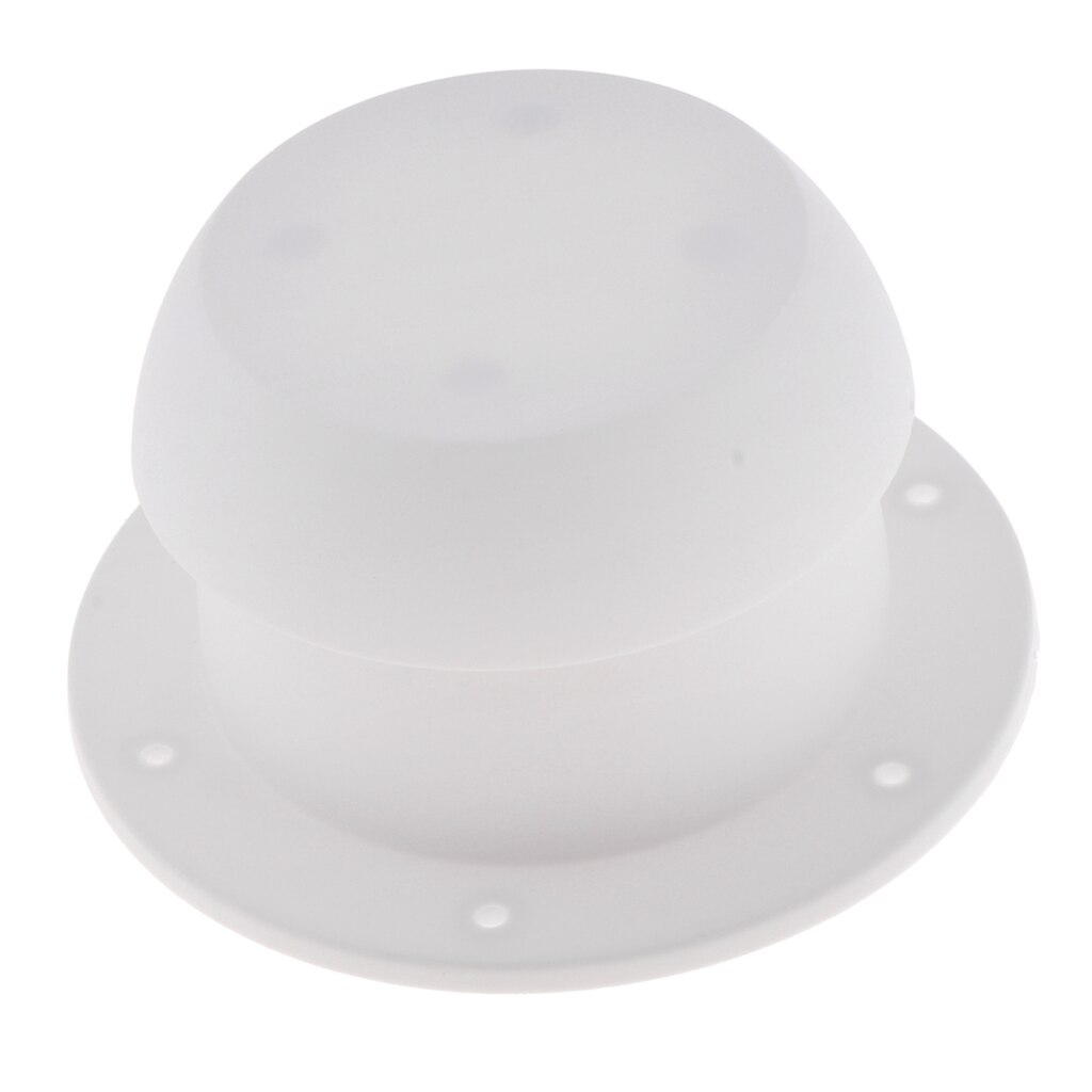 Top Mounted Ventilation White RV Camper Roof Round Exhaust Outlet Vent Cap
