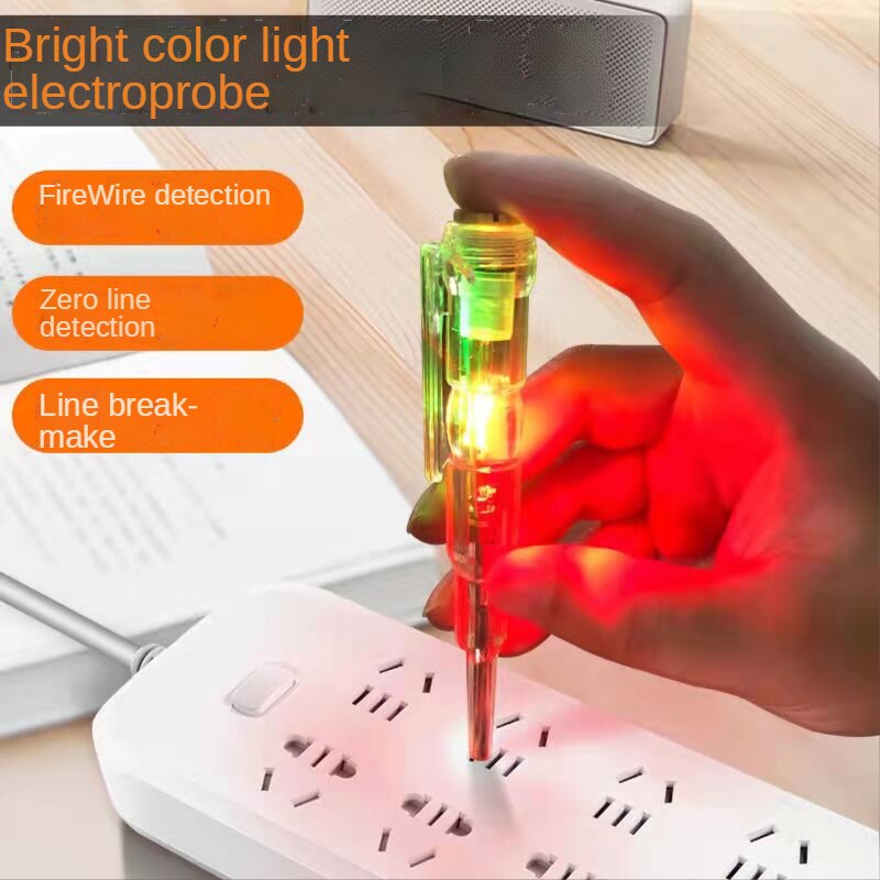 Lnduction Test Electrician Electric Pen Special High-Brightness Detection Disconnection test on-Off Check Break Point