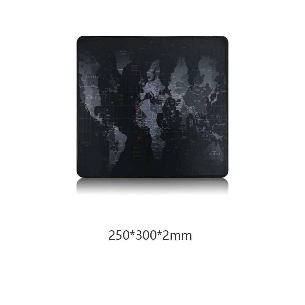 Gaming Mouse Pad Large Mouse Pad Big Mouse Mat Computer Mousepad Carved World Map Mause Pad Desktop Keyboard Mat Cushion XXL XL: 25 x 30 cm S