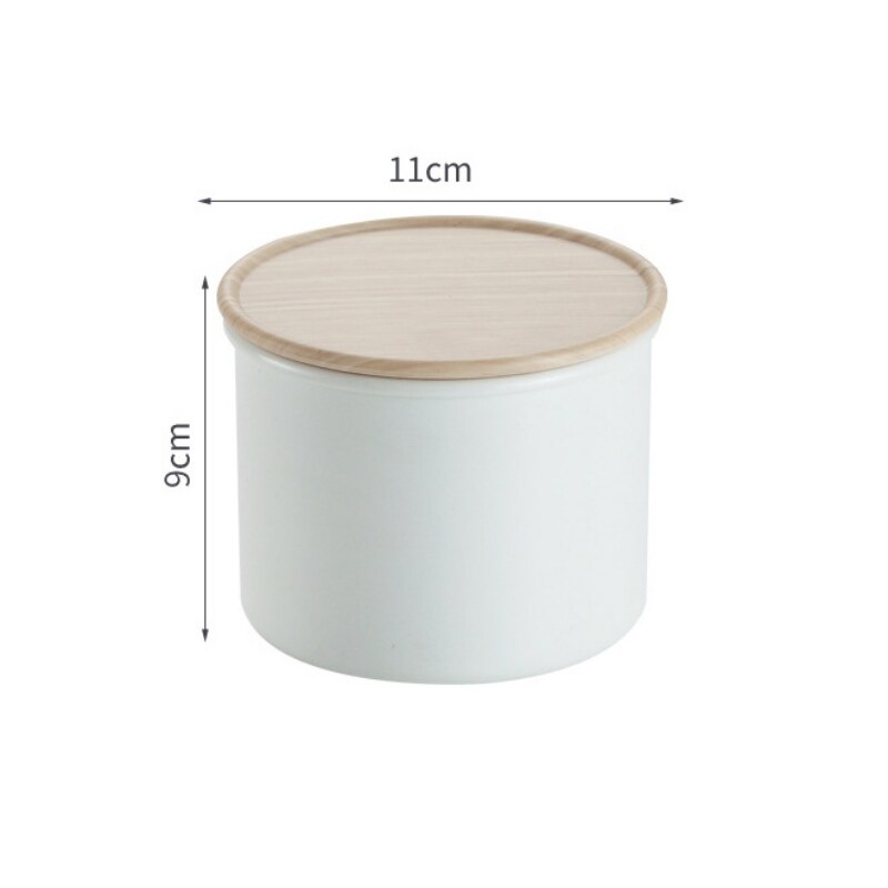 Simple Multigrain Nut Seasoning Storage Container Cylindrical Food Sealed Cans Plastic Airtight Storage Jars Creal Dispenser