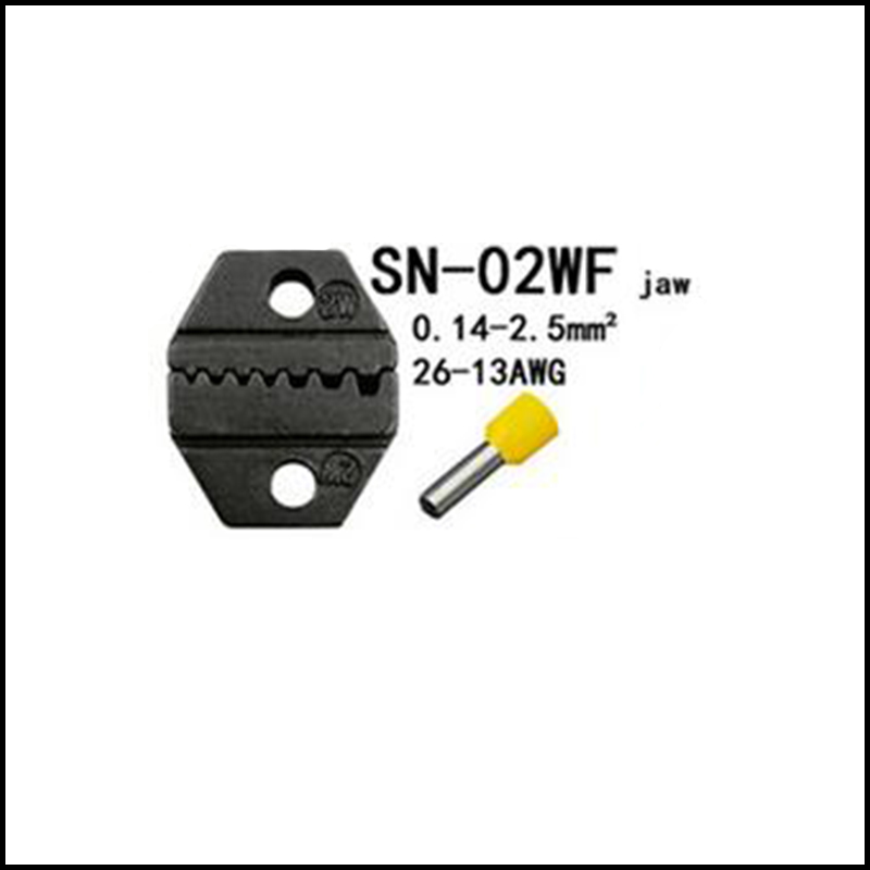 Mâchoire de serrage SN28B/48B/16wf/02WF/2/06WF/HS-10A/40J/10WF terminaux et récepteurs Non isolés