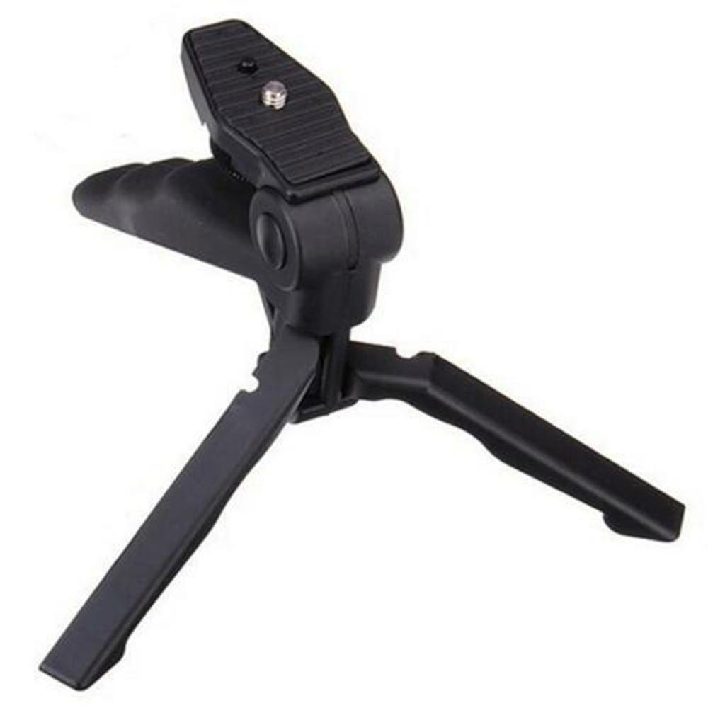 Portable Mini Tripod Rotation Desktop&amp;handle Stabilizer Folding Tripod Stand For Mobilephone Camera Table Tripods V3t4 N7C5: Default Title