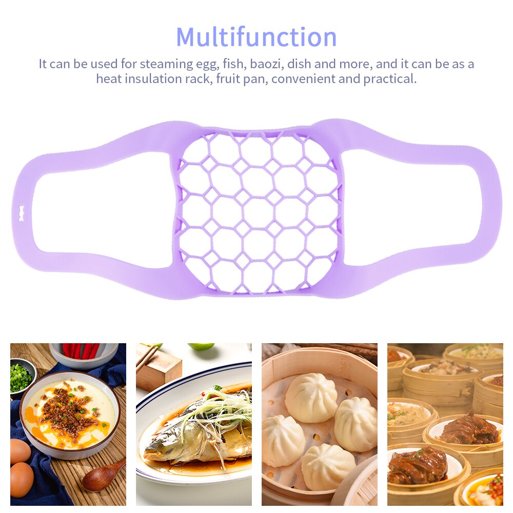 Panier à vapeur en Silicone four à micro-ondes vapeur doux-pâte Silicone bol vapeur rôtissoire pain nourriture cuisson pour cuisine outils de cuisson