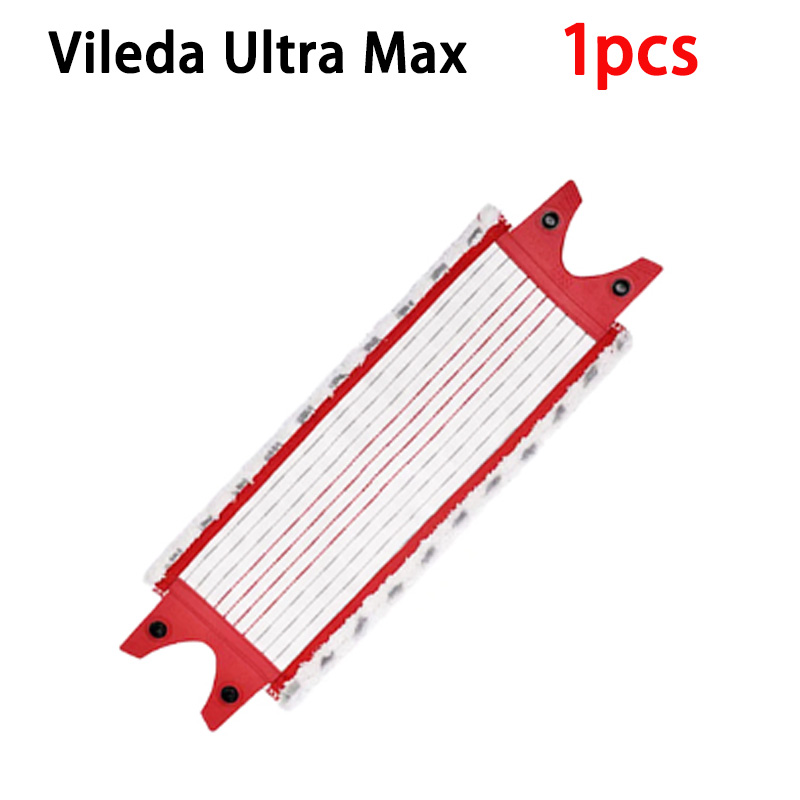 Microfiber Vloer Dweil Pads Herbruikbare Platte Spin Dweil Vervanging Voor Vileda Ultramax Sneldrogende Machine Washabl: Licht Groen
