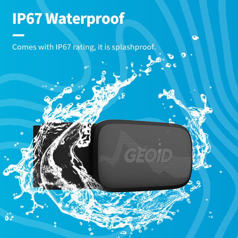 Geoid – capteur de fréquence cardiaque HS500, Bluetooth ANT +, ordinateur de cyclisme, sans fil, capteur d&#39;activité physique pour Garmin