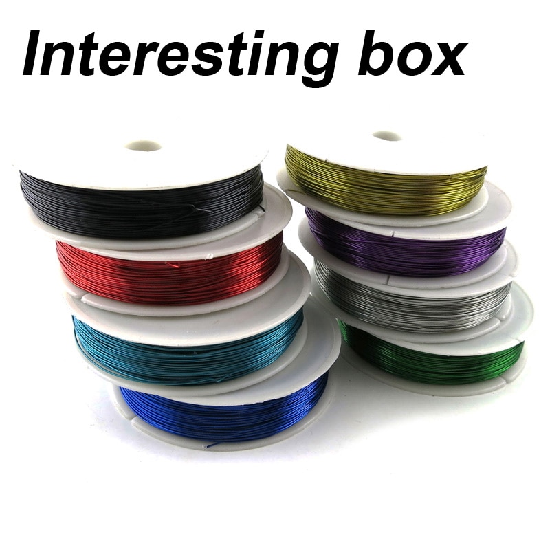 Color thin iron wire 40 meters model iron wire color iron wire model making material DIY bundle modeling
