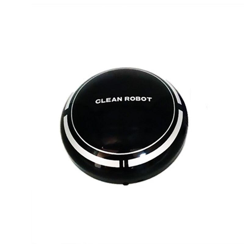 Hand Push Sweepers Mute Smart Automatic Robotic Vacuum Cleaner Robot Sweeper Machine Clean Smart Sweeper: charge  black