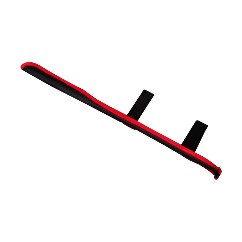 Portable Foldable Fishing Rod Tip Protective Cover Storage Bag Durable Tackle Tubes Rod Tip Case Protector: Black