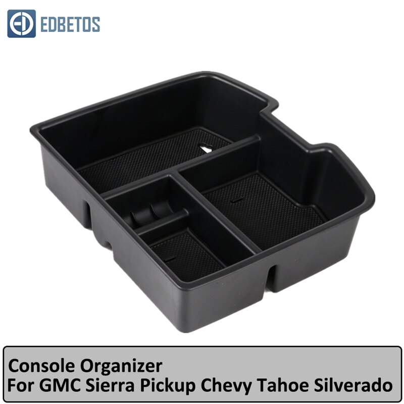 Middenconsole Organizer voor Chevrolet Avalanche Chevy Tahoe Silverado Suburban 1500 2500 GMC Sierra Pickup Truck Yukon Denali: Default Title