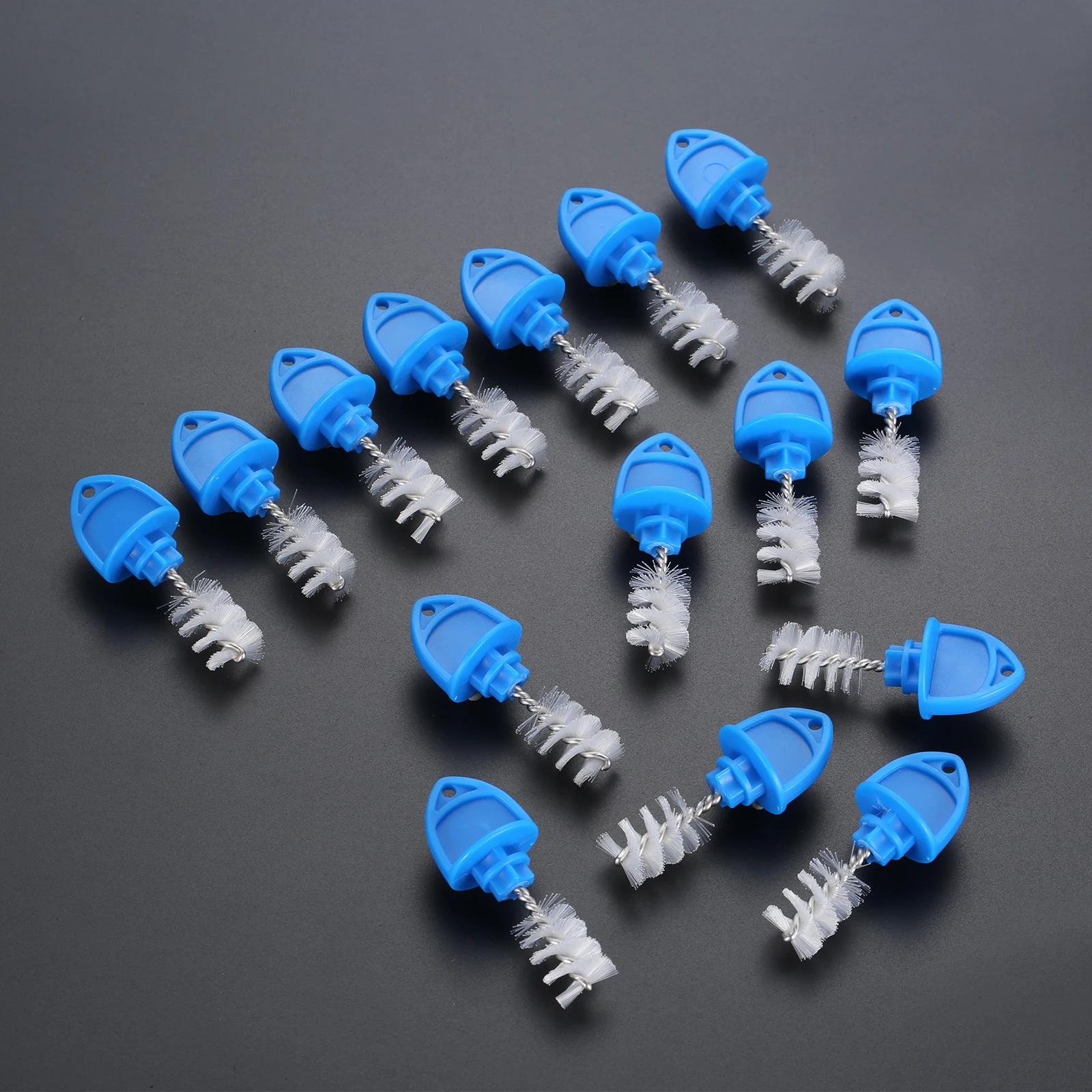 15Pcs Bier Tap Plug Borstel Kraan Uitloop Borstel Pluggen Cap Bier Kraan Tap Schoonmaken Plug Hygiëne Borstels Voor Draft bier Accessoires: YELLOW
